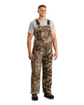 Product photo of camouflage unlined duck bib overalls