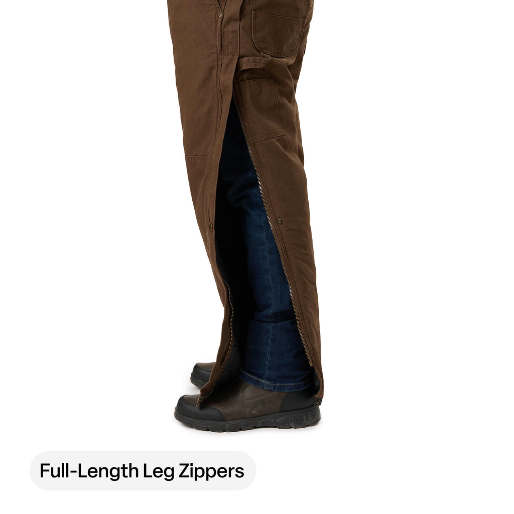 Insulated Washed Duck Bib Overall