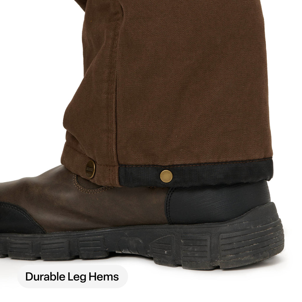 Insulated Washed Duck Bib Overall