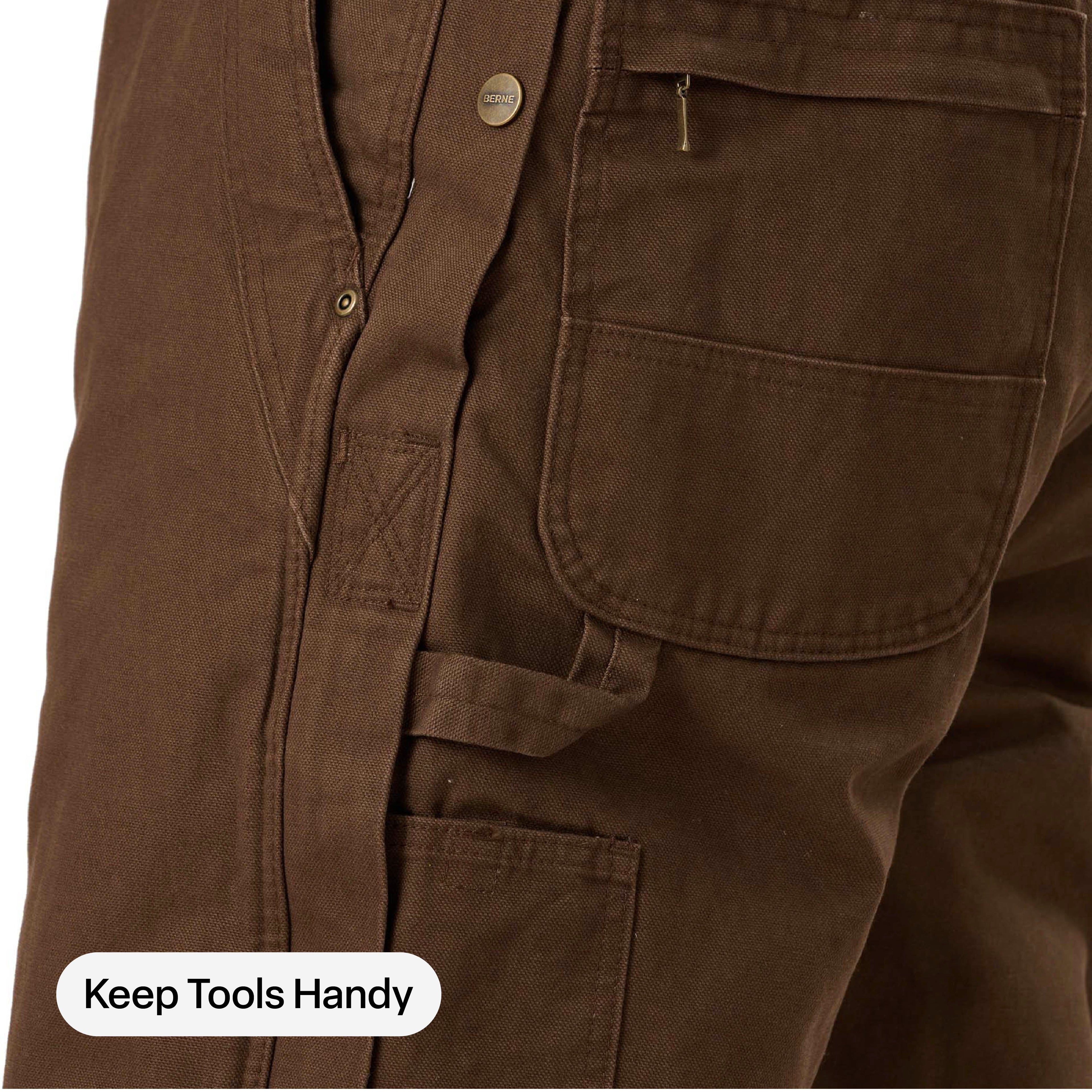 Insulated Washed Duck Bib Overall