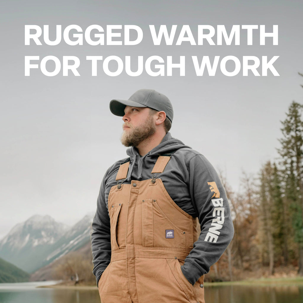 Insulated Washed Duck Bib Overall