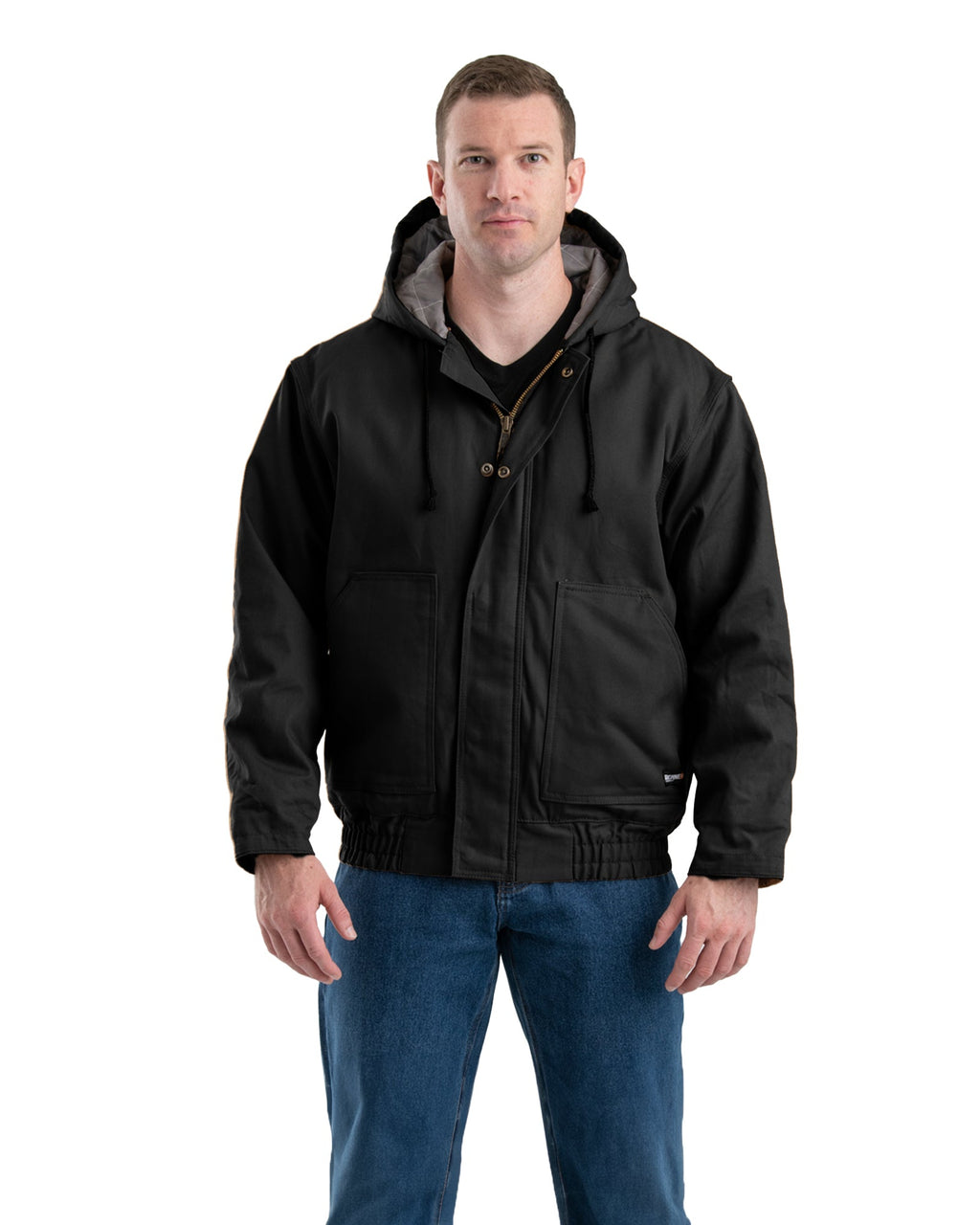 Flame Resistant Duck Hooded Jacket