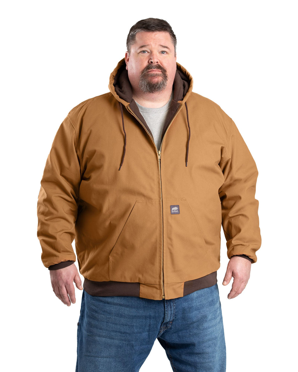 Duck Hooded Active Work Jacket