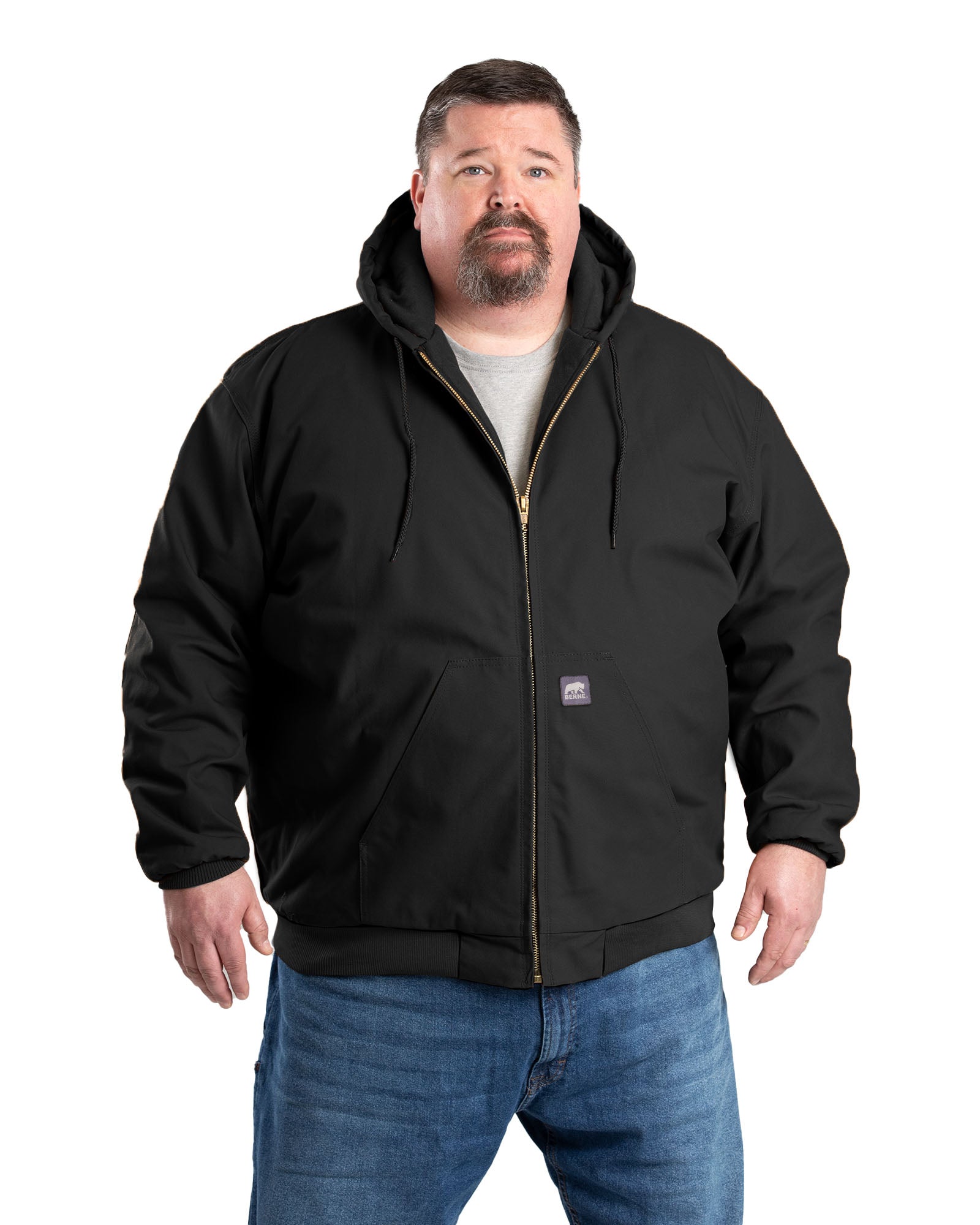 Duck Hooded Active Work Jacket