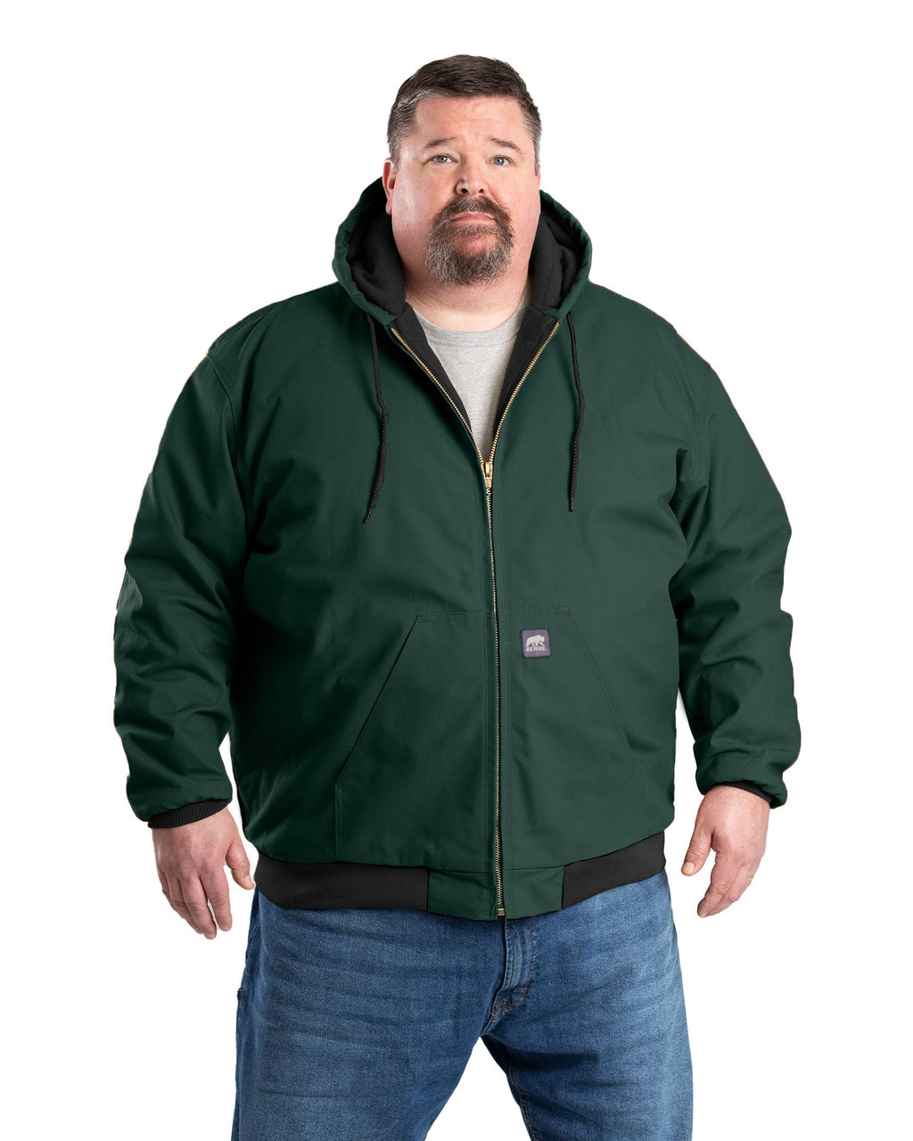 Duck Hooded Active Work Jacket