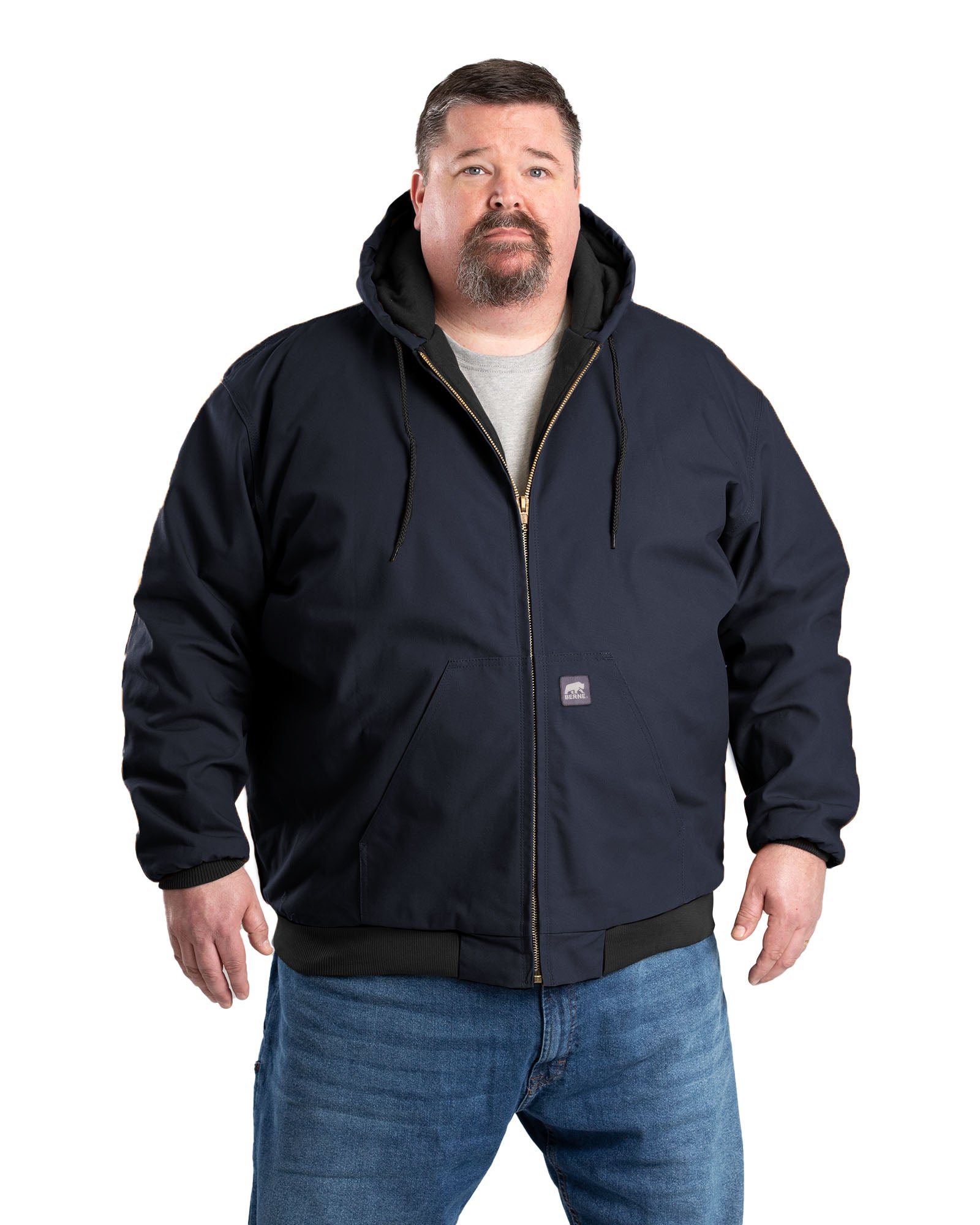 Duck Hooded Active Work Jacket