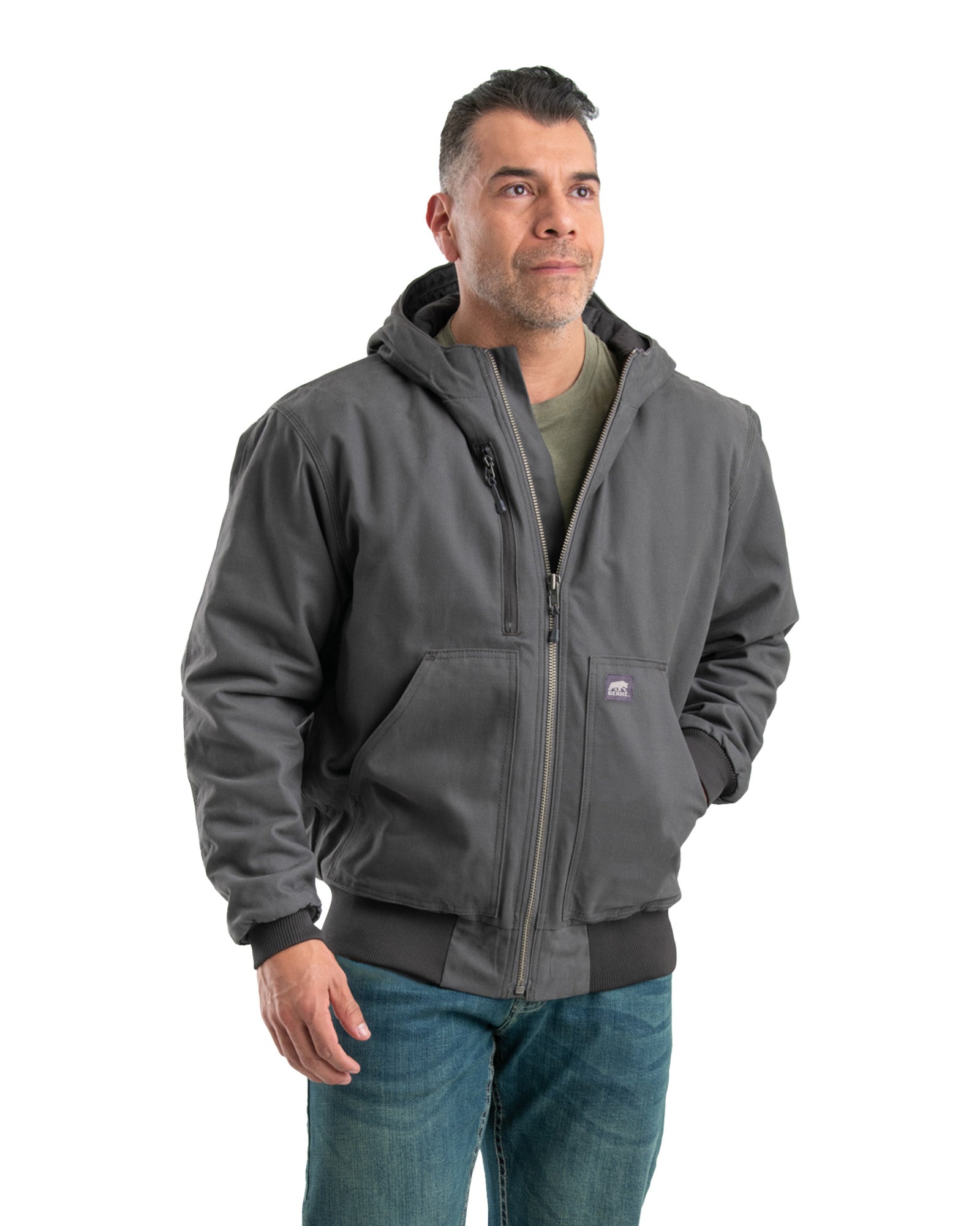 Duck Hooded Active Work Jacket