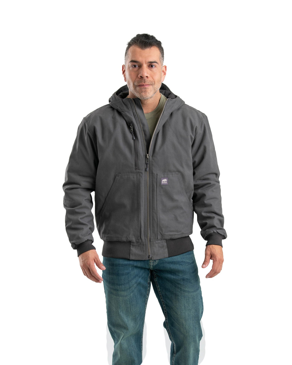 Duck Hooded Active Work Jacket