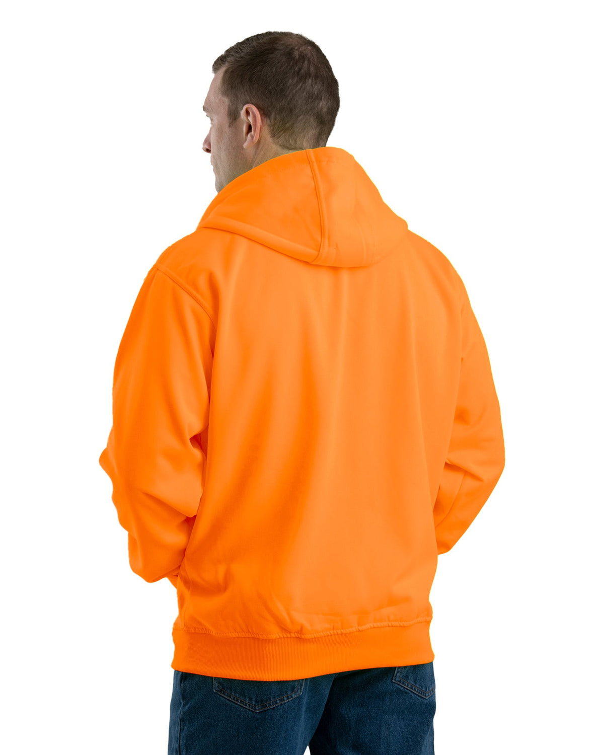Hi Vis Thermal-Lined Hooded Sweatshirt
