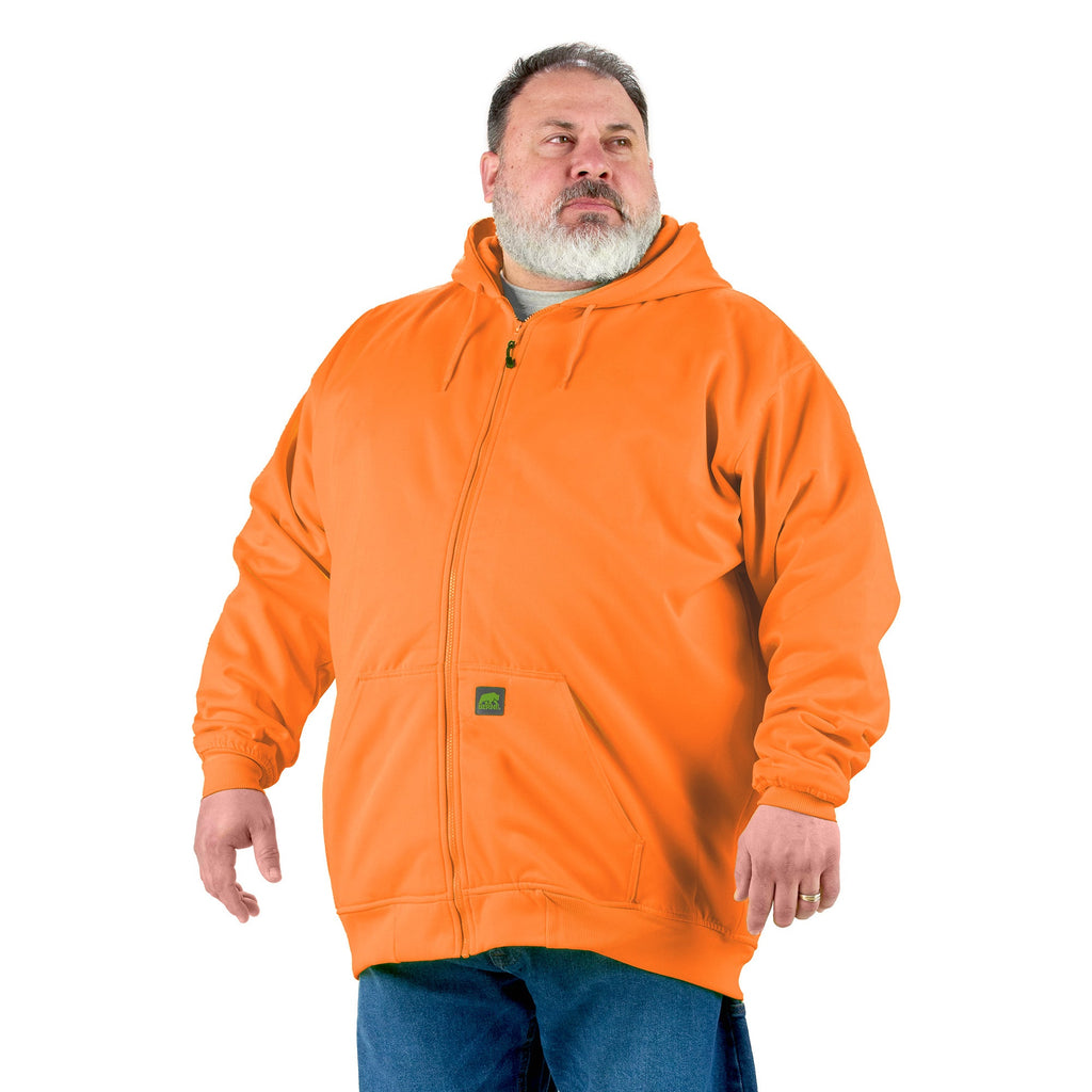 Hi Vis Thermal-Lined Hooded Sweatshirt