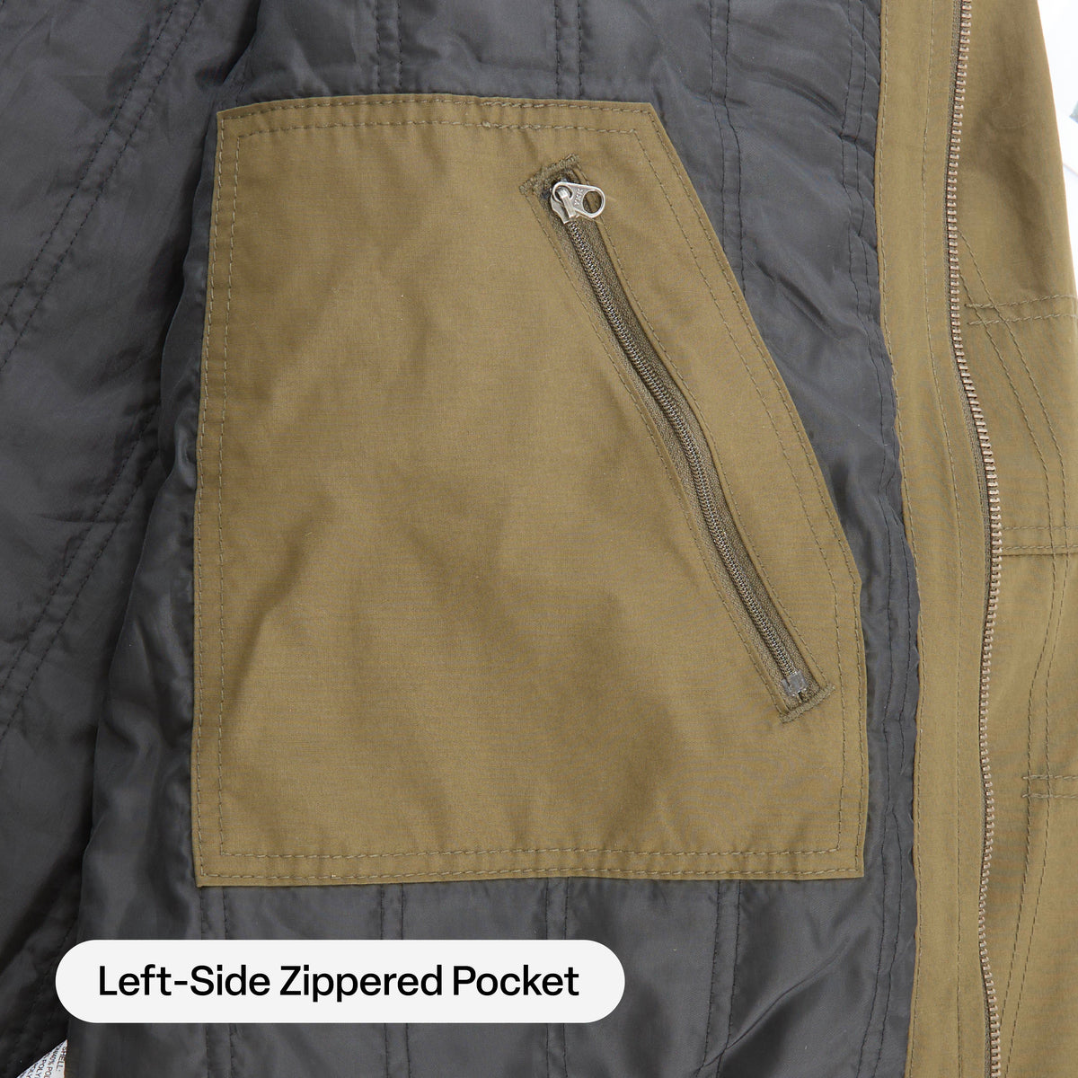 Men's Quilt-Lined Micro-Duck Chore Jacket