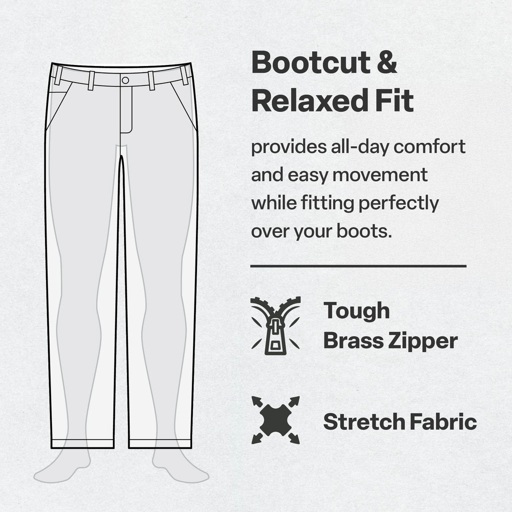 Flex Relaxed Fit Bootcut Jean