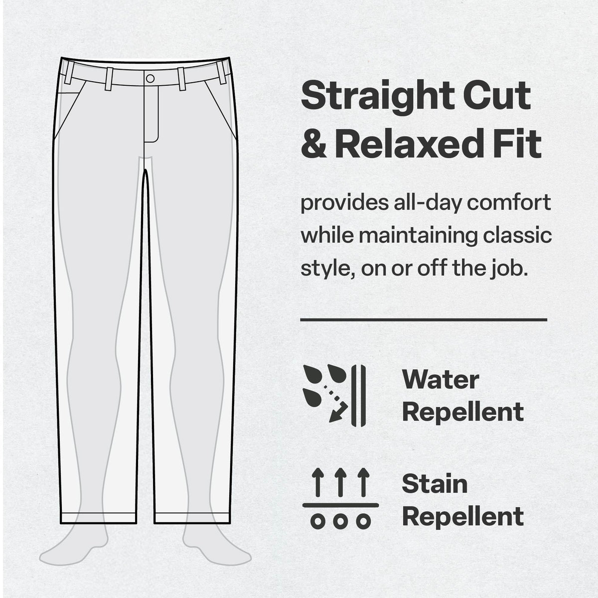 Flex Ripstop Straight Leg Pant