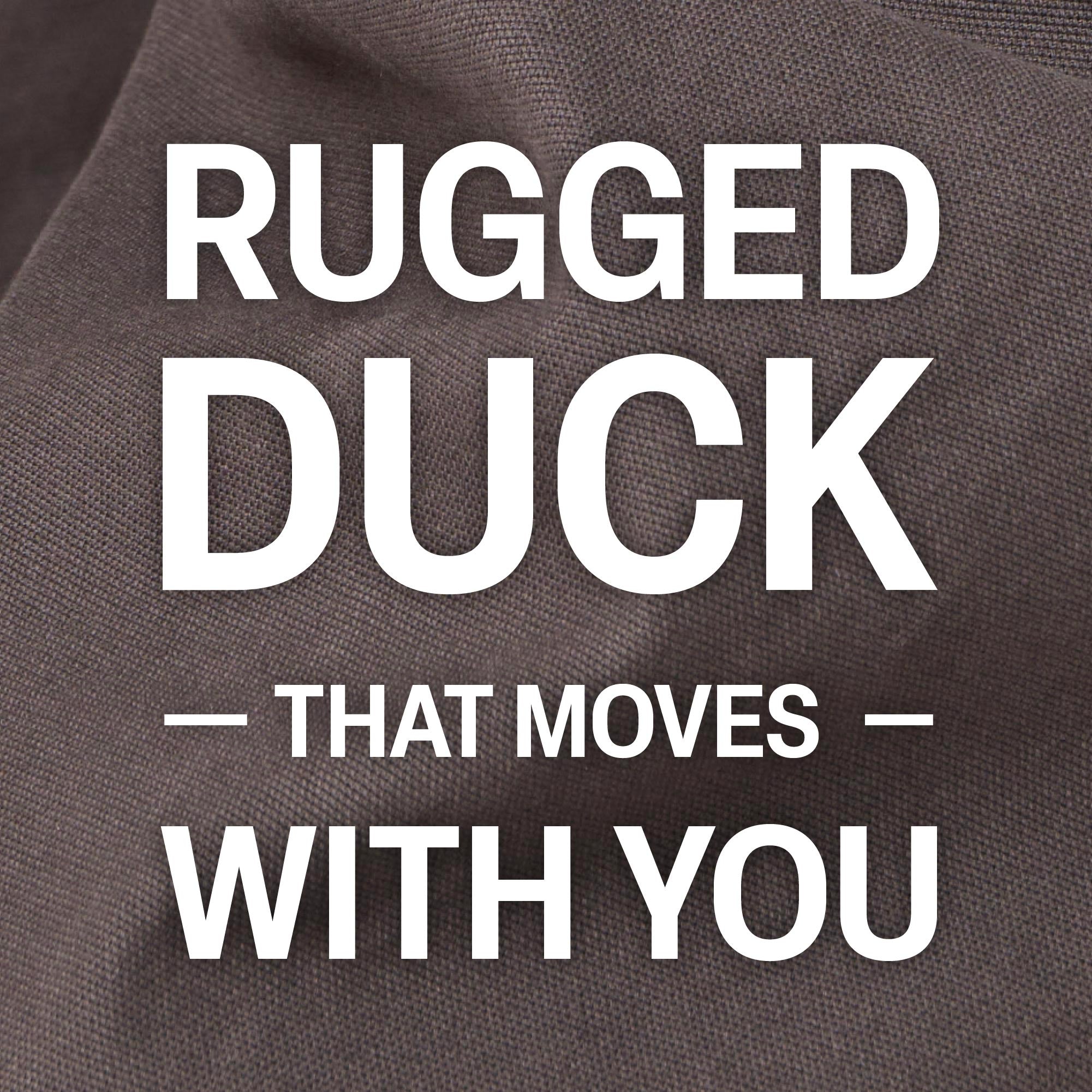 Worn on the job of khaki duck carpenter trousers