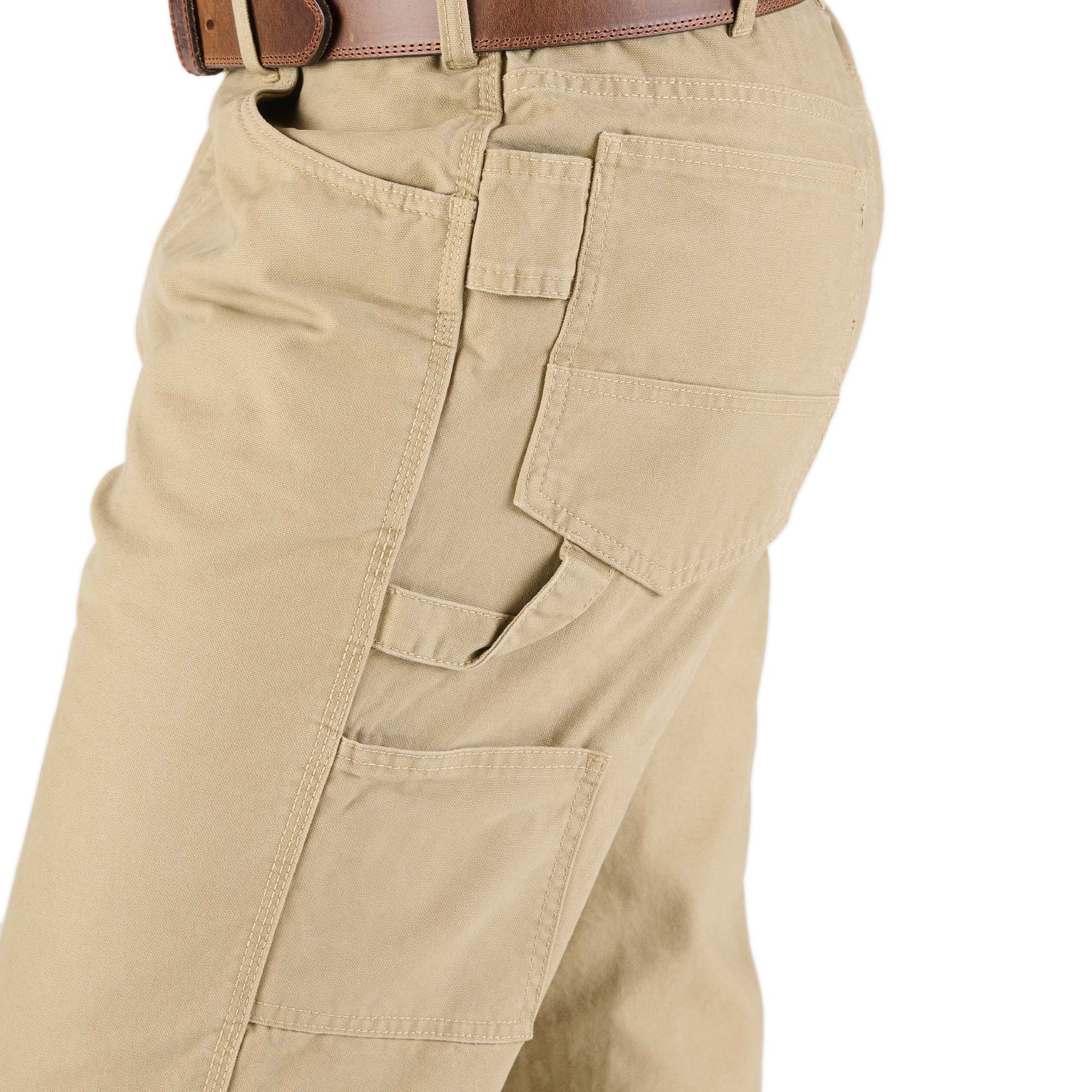 Washed Duck Relaxed Fit Carpenter Pant