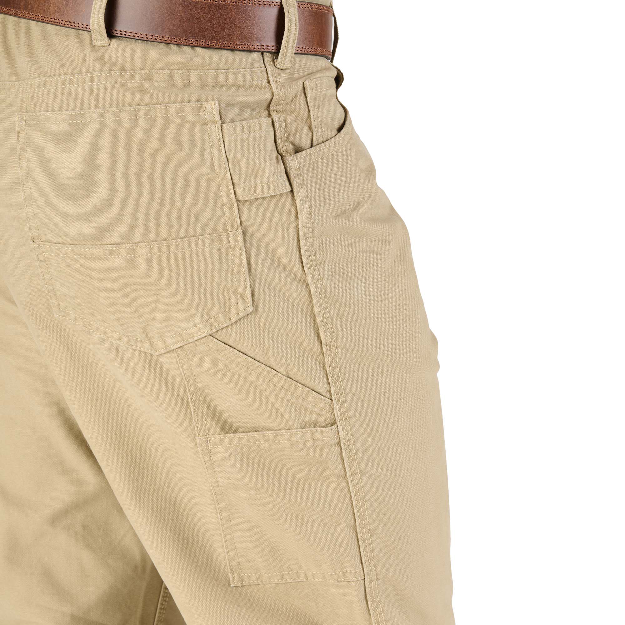 Washed Duck Relaxed Fit Carpenter Pant
