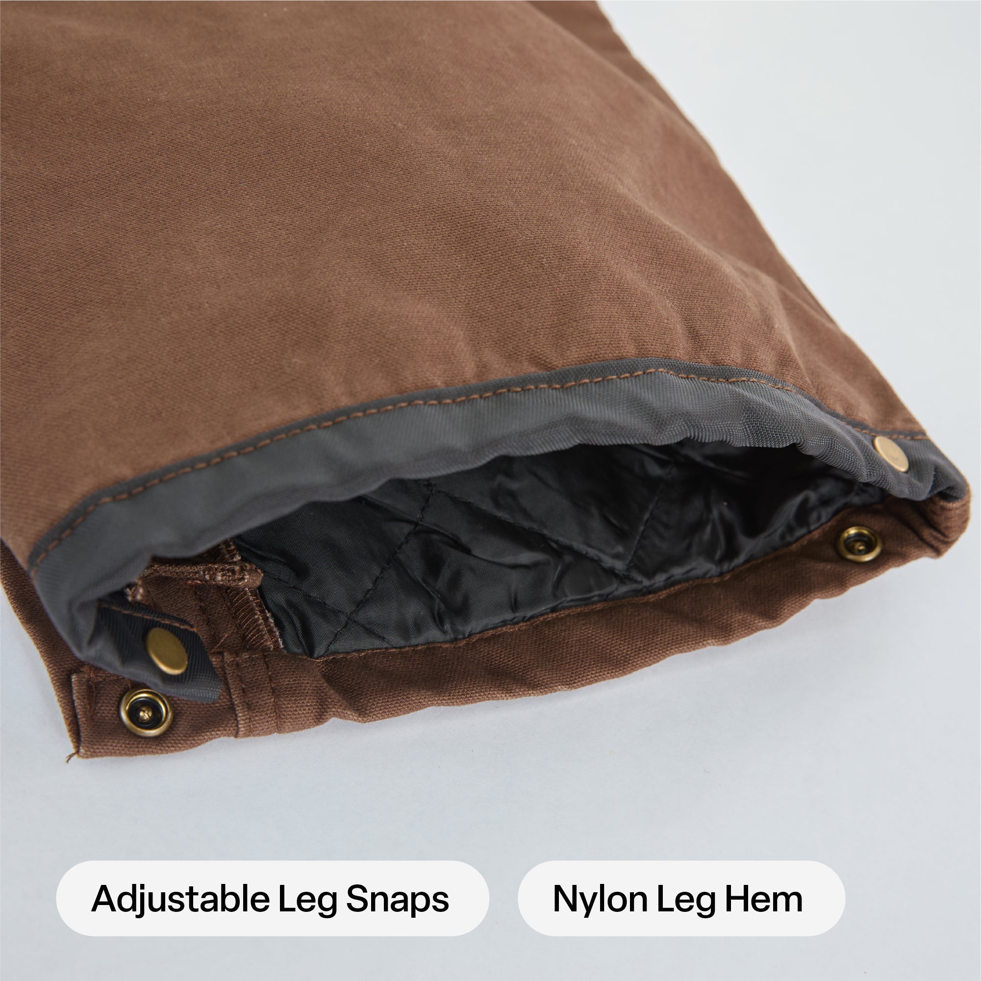 Washed Duck Insulated Outer Pant
