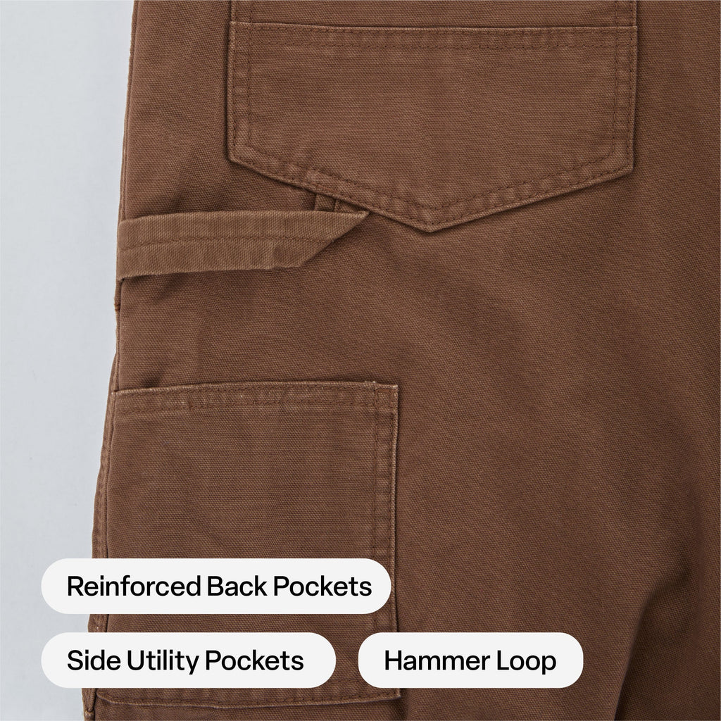 Washed Duck Insulated Outer Pant