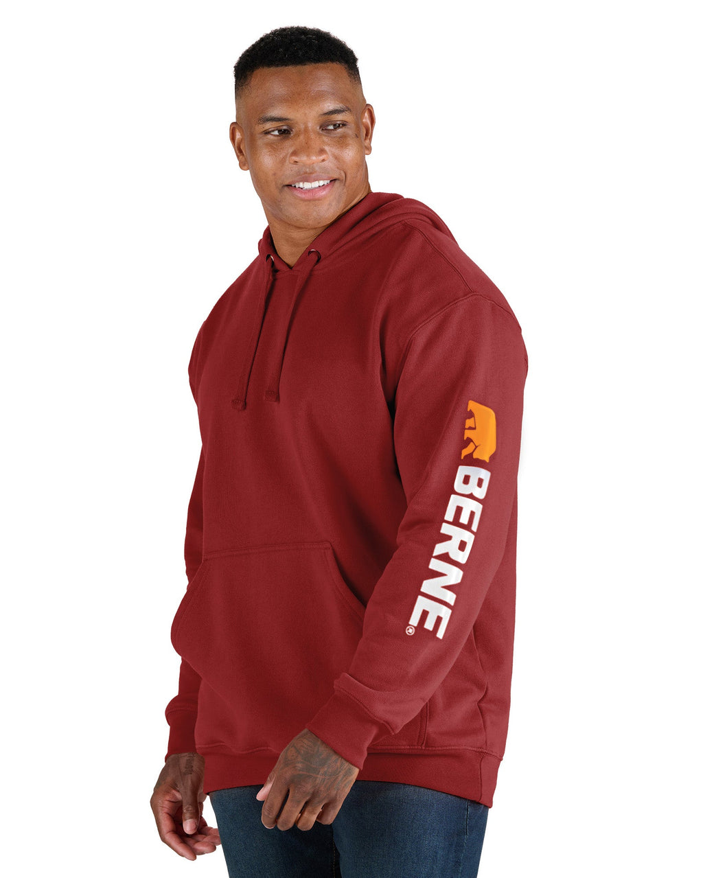 Signature Sleeve Hooded Pullover