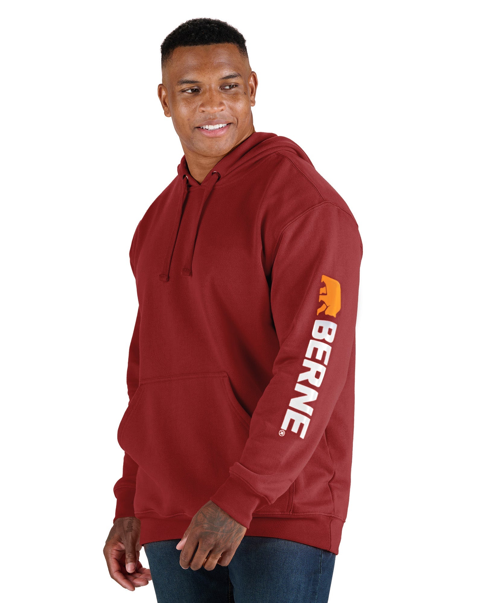Signature Sleeve Hooded Pullover