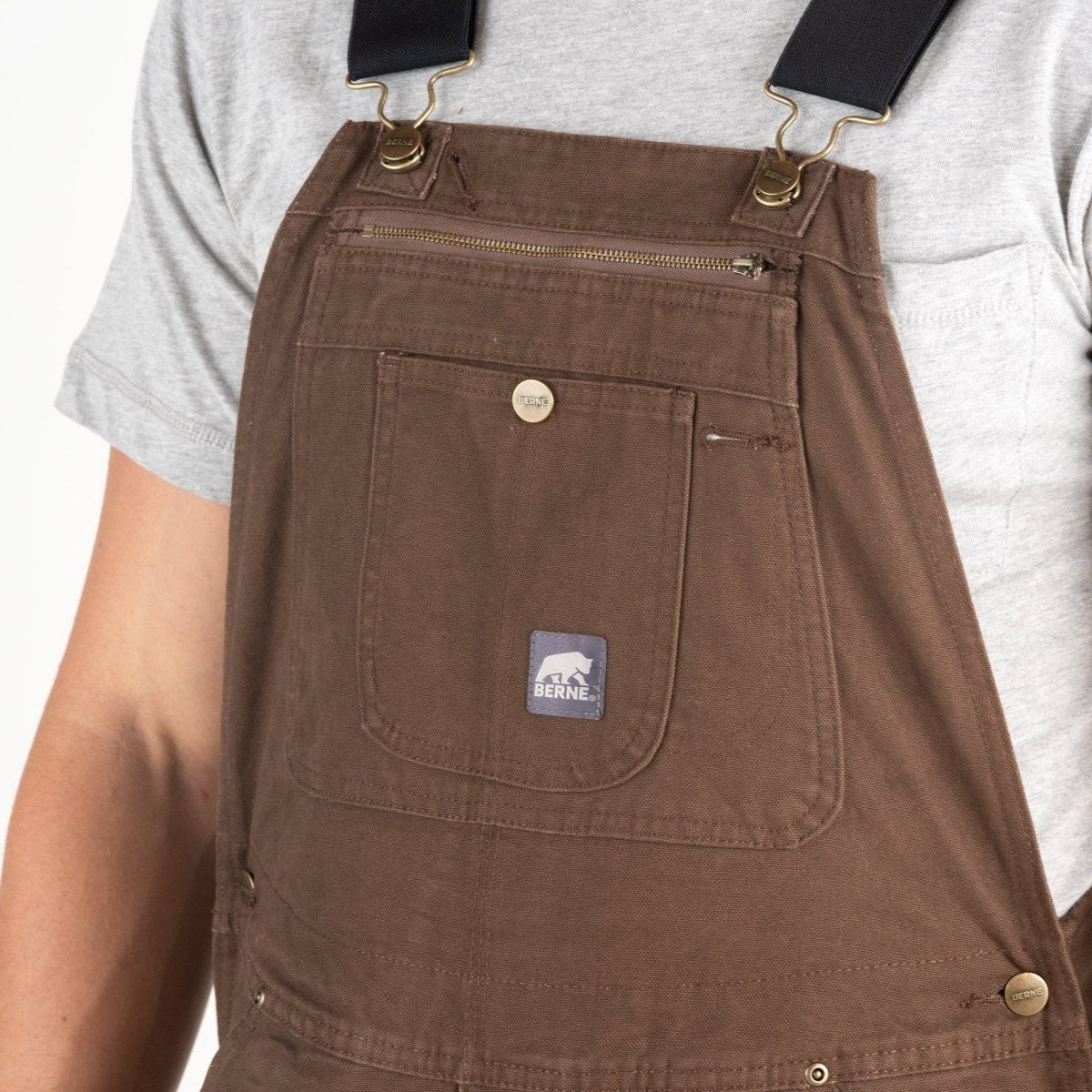 Unlined Washed Duck Bib Overall