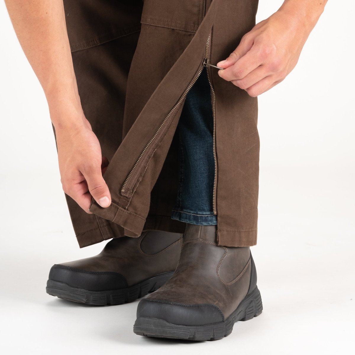 Unlined Washed Duck Bib Overall