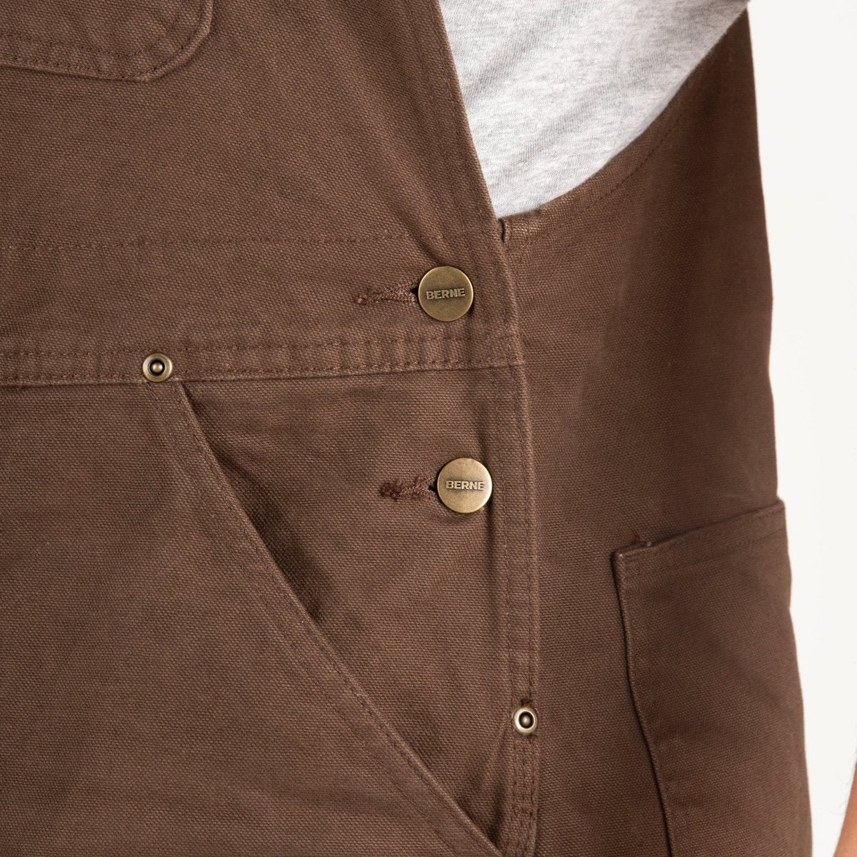 Unlined Washed Duck Bib Overall