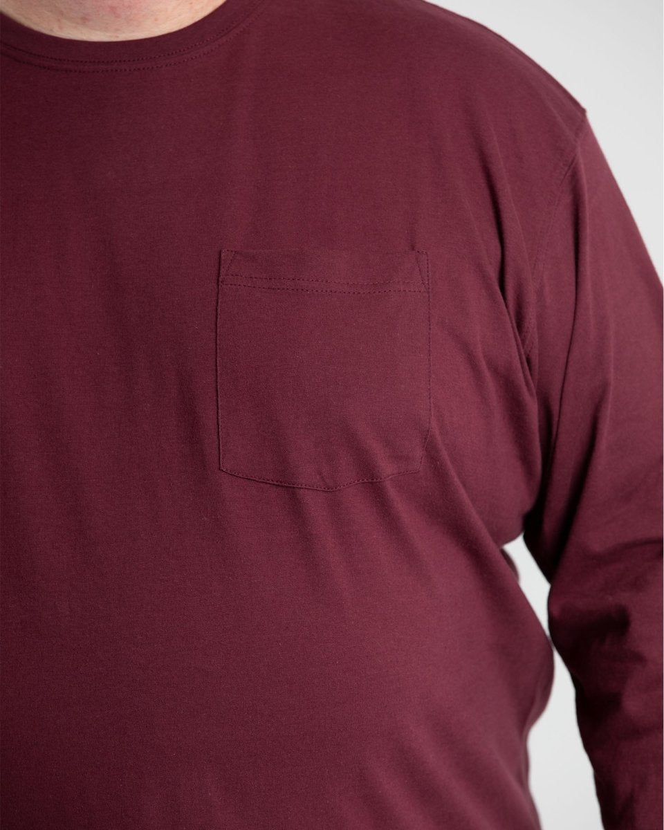 Heavyweight Long Sleeve Pocket T-Shirt