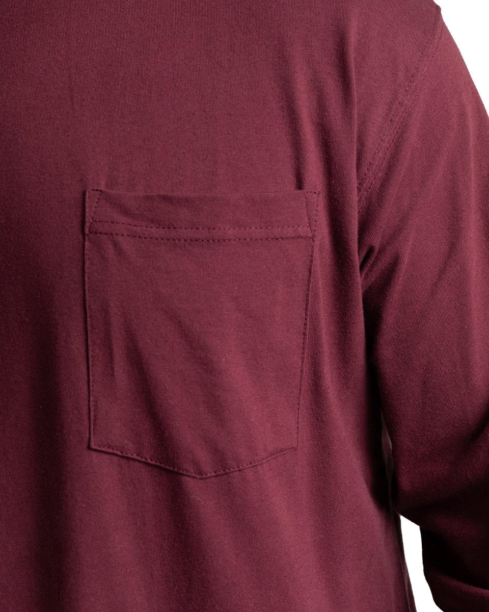 Heavyweight Long Sleeve Pocket T-Shirt